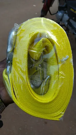 Tow Strap Heavy Duty With 2 Hooks, 6Tons