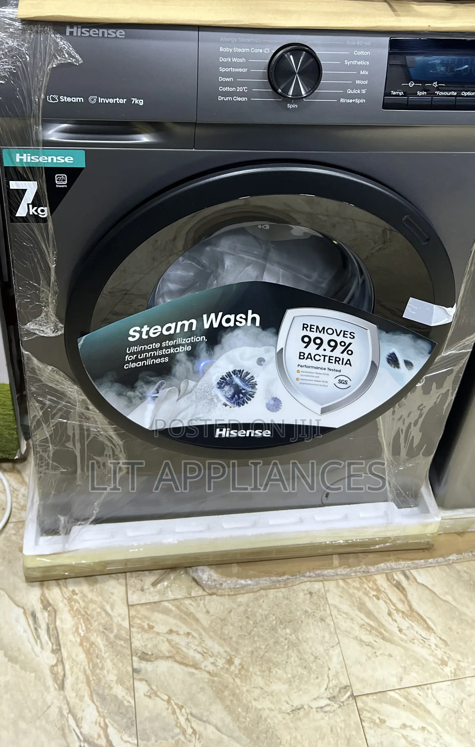 Hisense 7kg Washing Machine Front Loader Automatic
