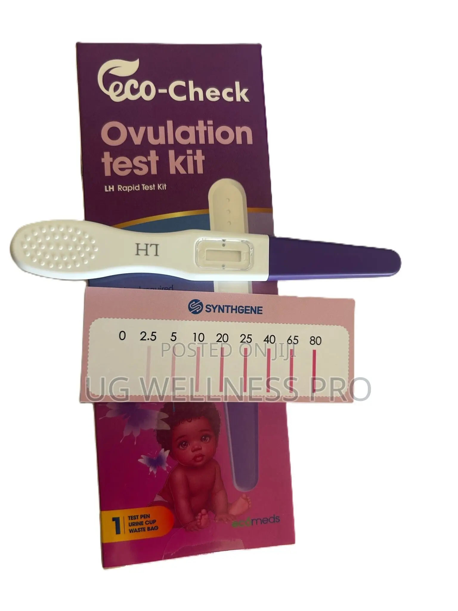 Eco-Check Ovulation (LH) Rapid Test Kit One Piece