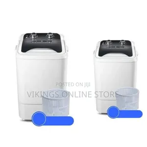 A Compact, Top-Loading Semi-Automatic Portable Mini Washing Machine