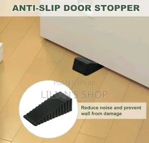 1Pcs Pink Silicone Door Stopper