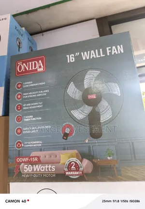 Onida Wall Fan With Remote