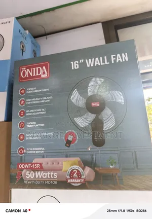 Onida Wall Fan With Remote