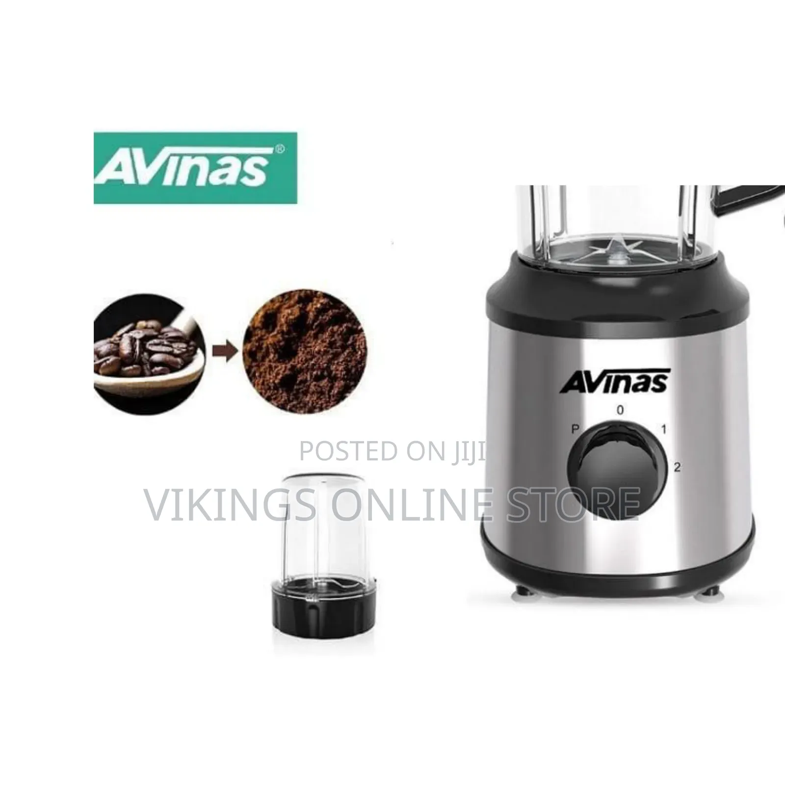 AV-126 Is a 4-in-1 Multi-Function Electric Blender and Food Processor
