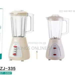 2-in-1 Electric Blender (Model ST-5597) Features a 1.5-Liter Capacity