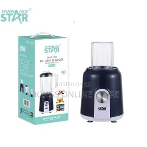 ST-5524  2-in-1 Portable DC Power Blender and Grinder 1.5-Liter Jar