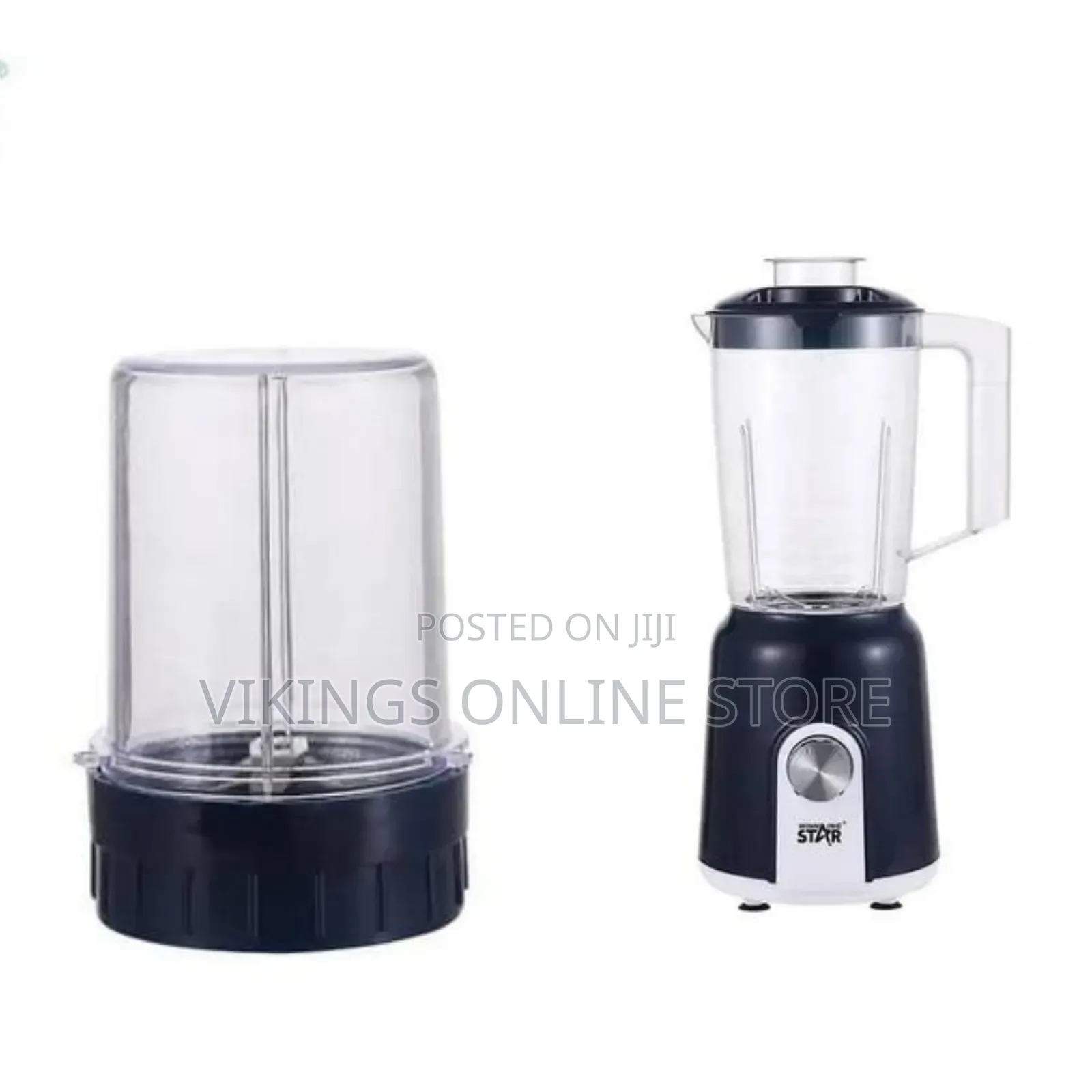 ST-5524  2-in-1 Portable DC Power Blender and Grinder 1.5-Liter Jar