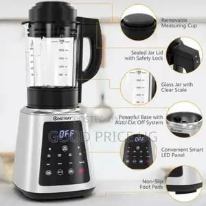 Costway Professional Countertop Blender 8-in-1 Smoothie Soup Blender