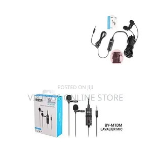By-M1DM Dual Omnidirectional Lavalier Microphone Packaging Box