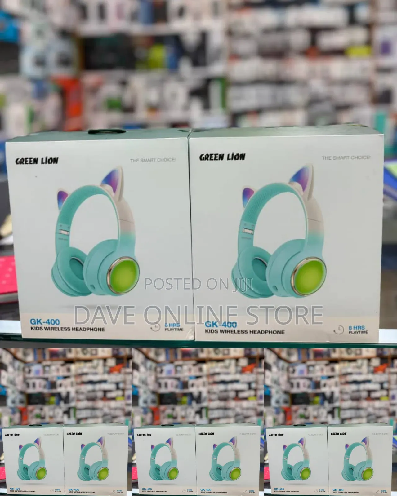 Green Lion GK-400 Kids Wireless Headphones