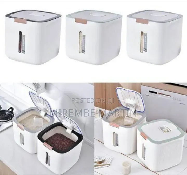 Modern Airtight Rice and Grain Storage Container