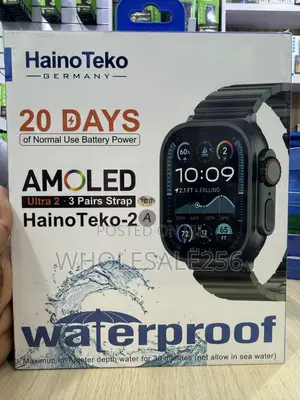 HainoTeko 2A Smartwatch With Amoled Screen and Water Resistant