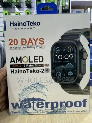 HainoTeko 2A Smartwatch With Amoled Screen and Water Resistant