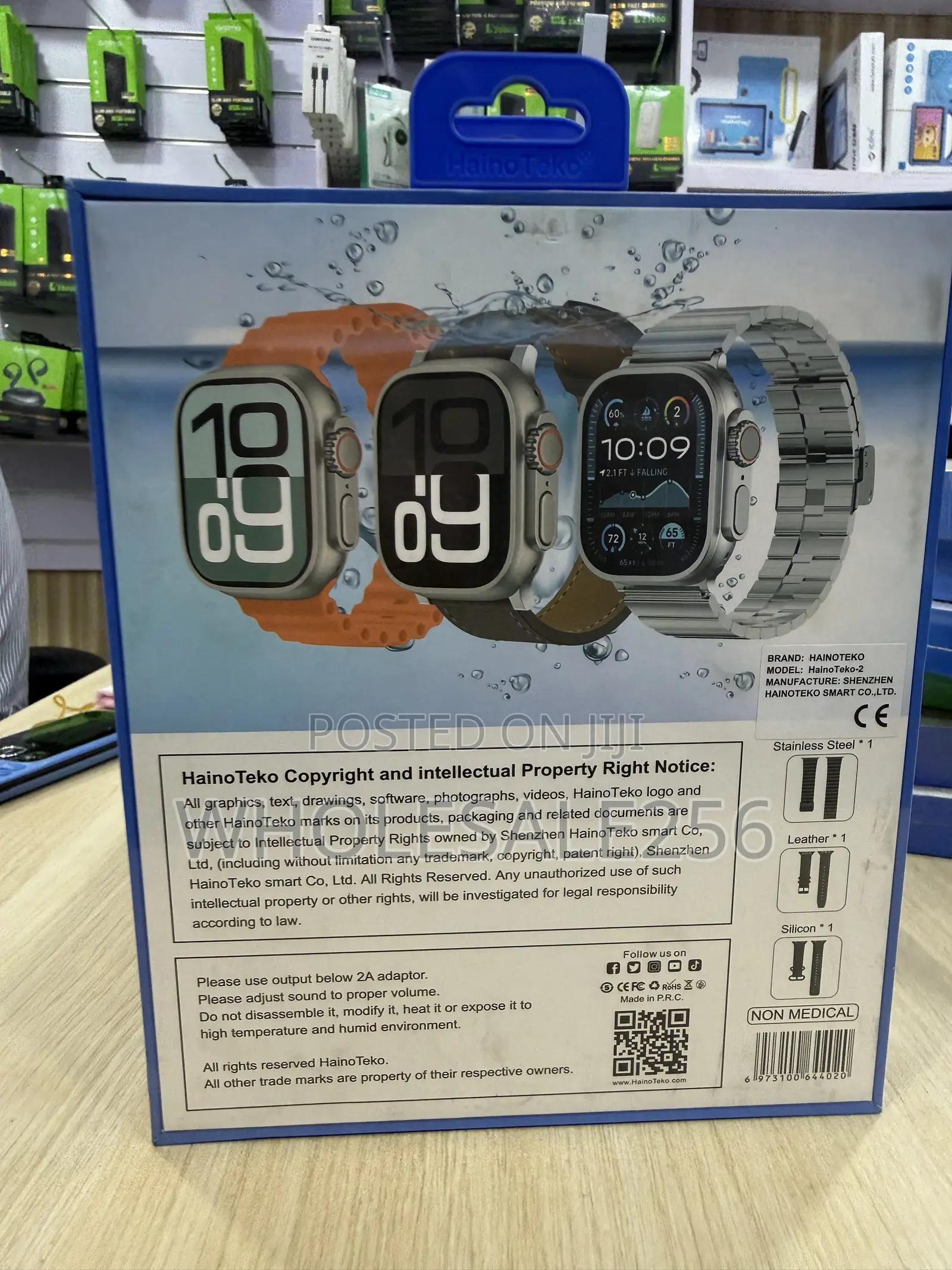 HainoTeko 2A Smartwatch With Amoled Screen and Water Resistant