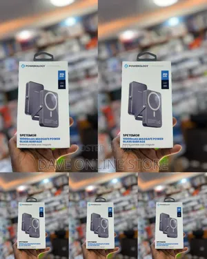 Powerology Spetemor 10000mAh MagSafe Glass Surface Power Bank