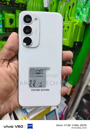 New Tecno Spark 40 Pro+ 256 GB White