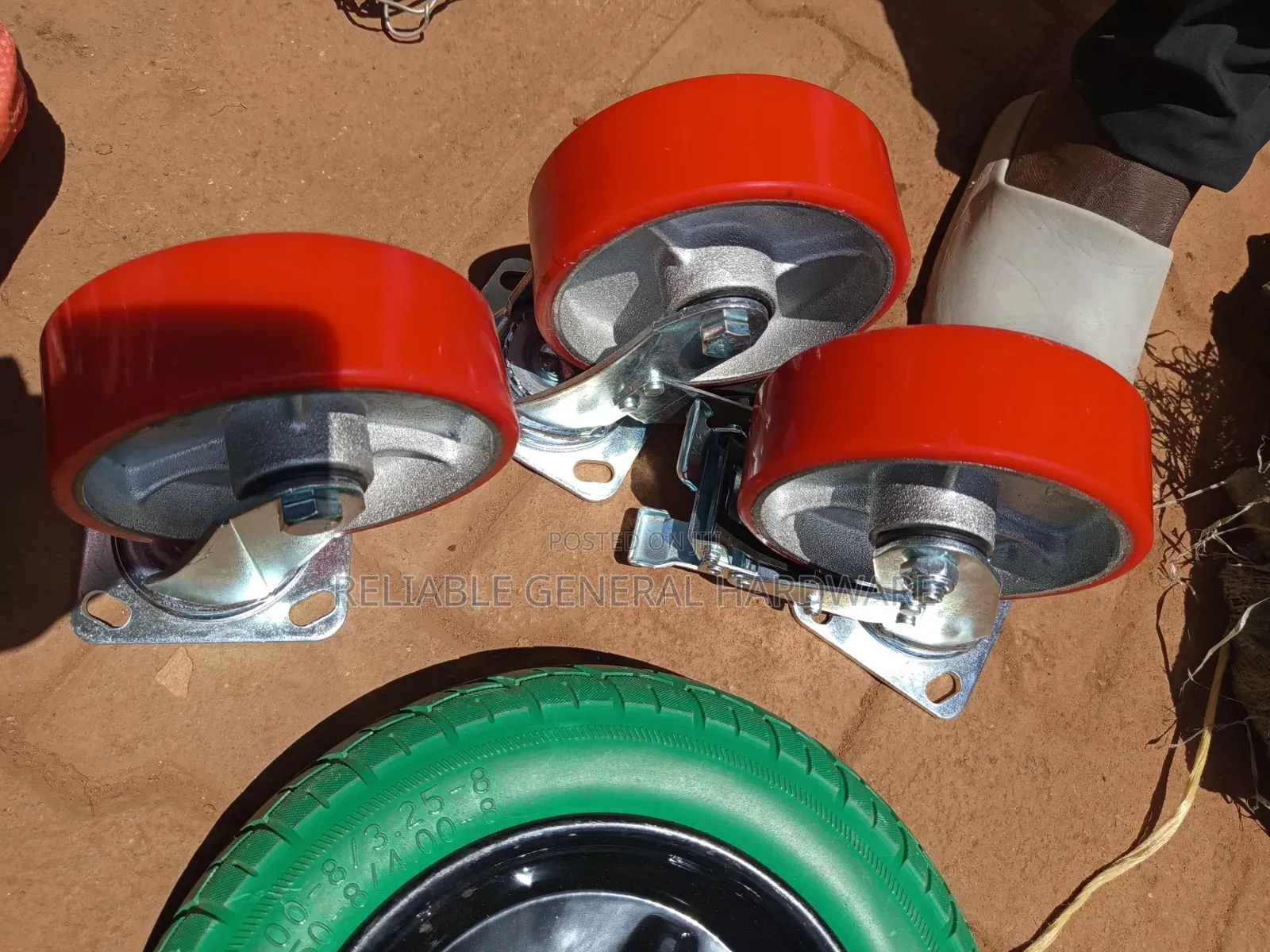 Caster Wheels 4pieces 6" Inches Heavy Duty