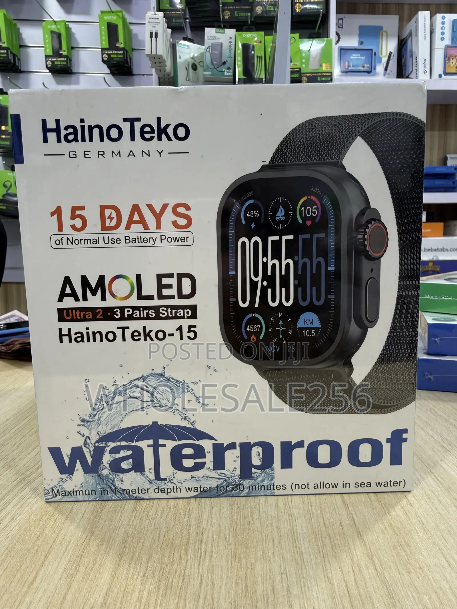HainoTeko 15 SmartWatch Has Amoled Screen, Waterproof and Battery Life