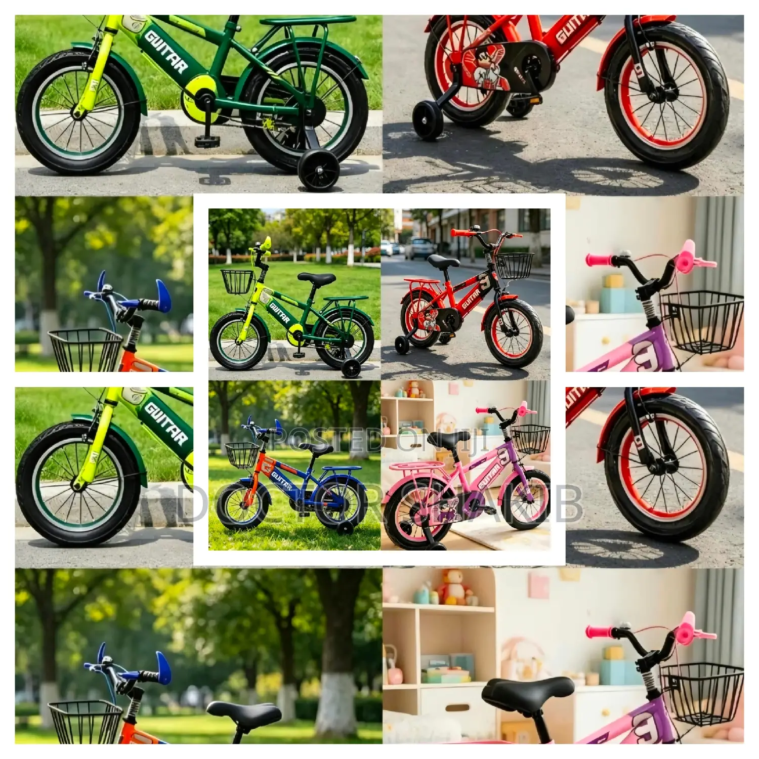 12-Inch Guitar Kids' Bicycles
