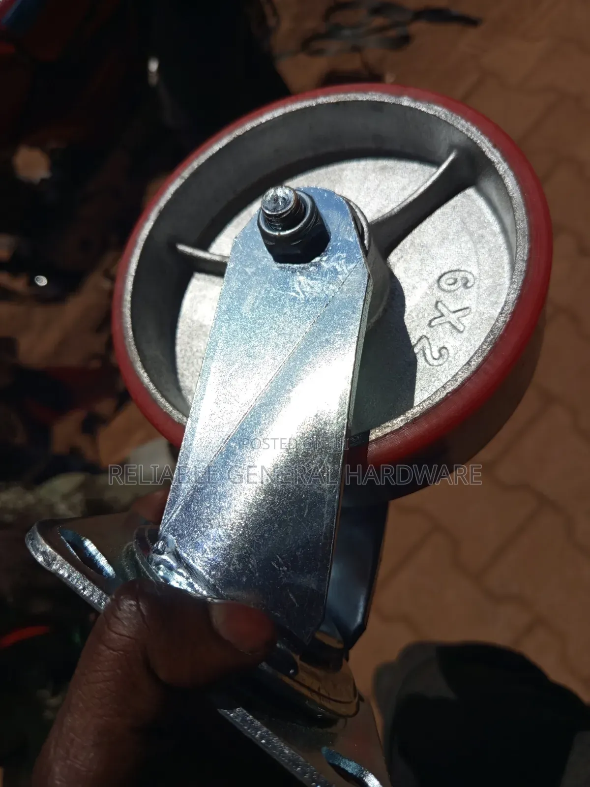 Caster Wheels Tyres 4 Pieces Heavy Duty Size 6 Inches