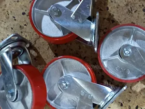 Caster Wheels Tyres 4 Pieces Heavy Duty Size 6 Inches