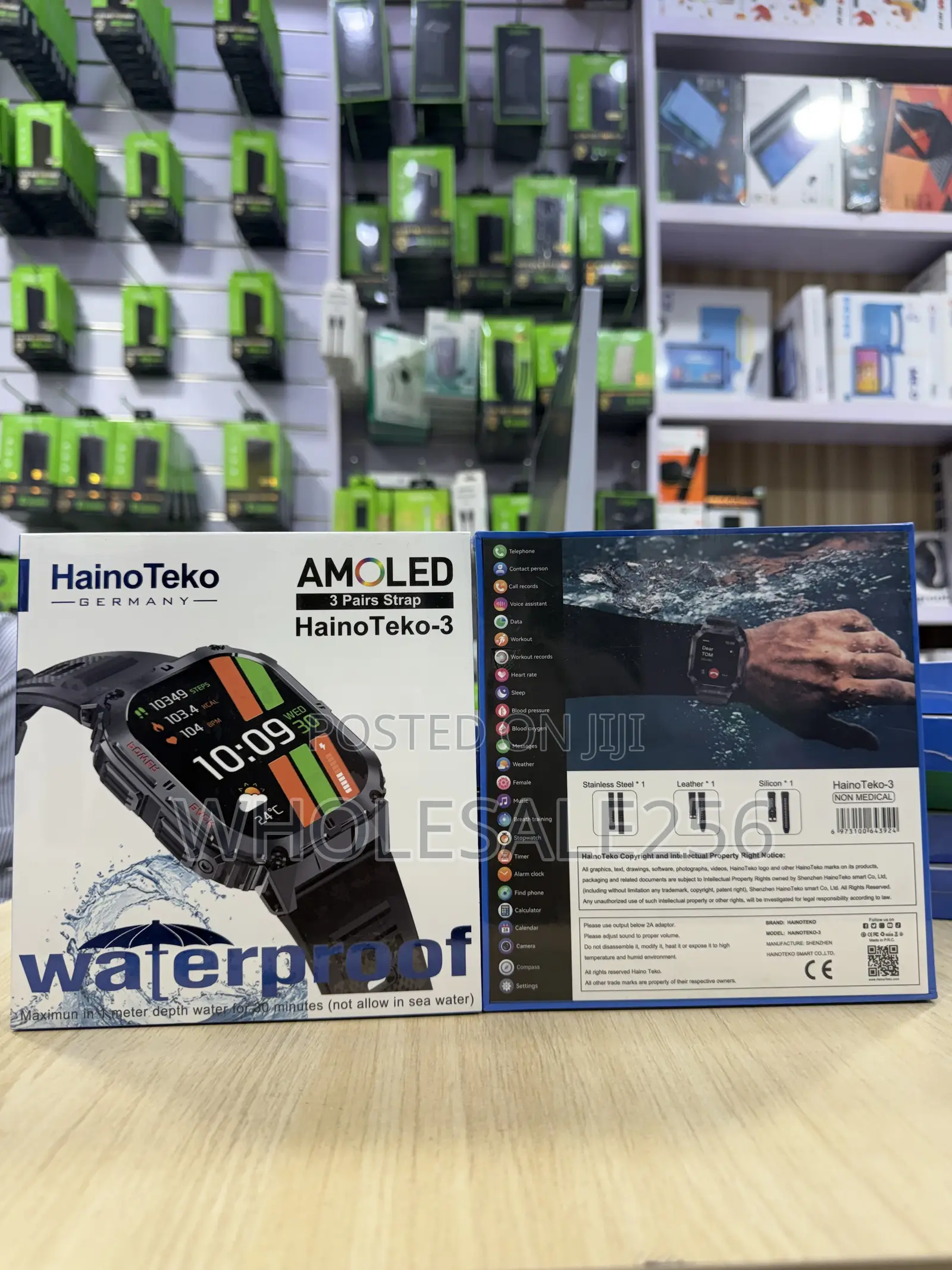 HainoTeko 3 Smartwatch Has Amoled Screen
