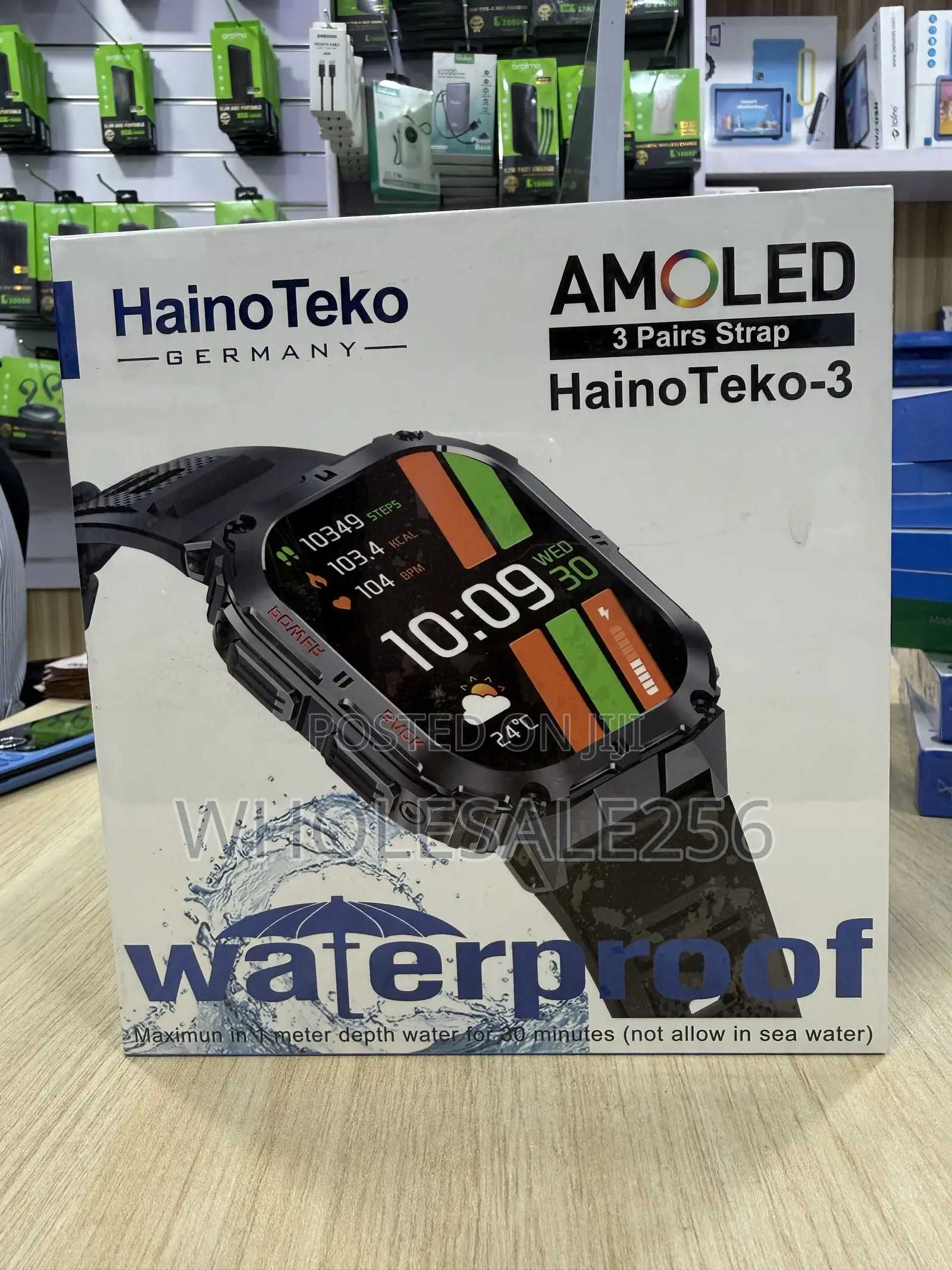 HainoTeko 3 Smartwatch Has Amoled Screen