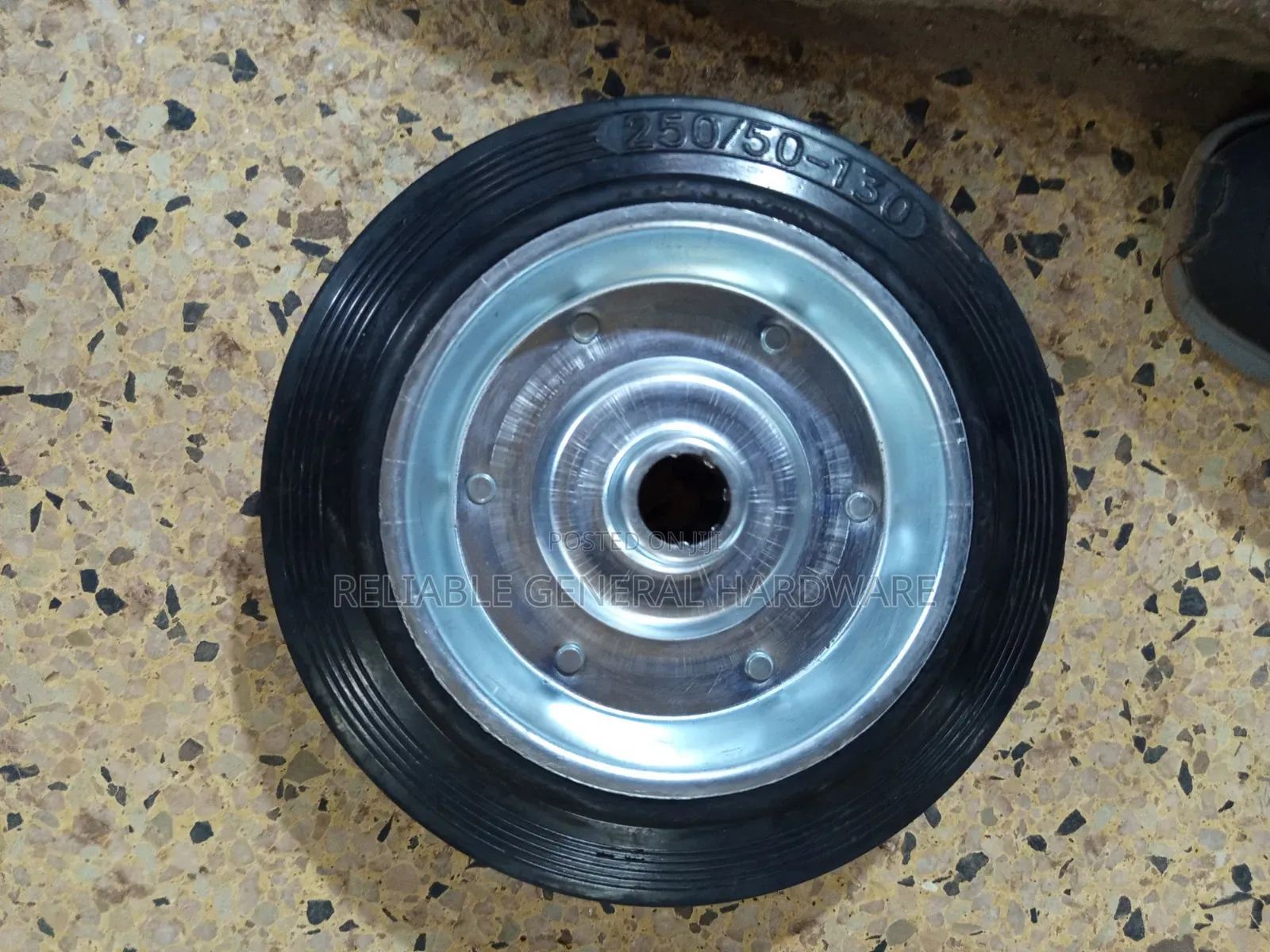 Caster Wheels Tyre 10 Inches Black