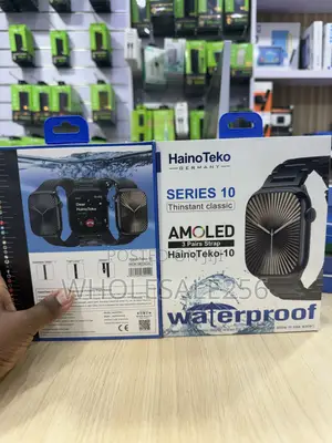 HainoTeko-10 Smartwatch Has Thinstant Classic Design & Amoled Screen