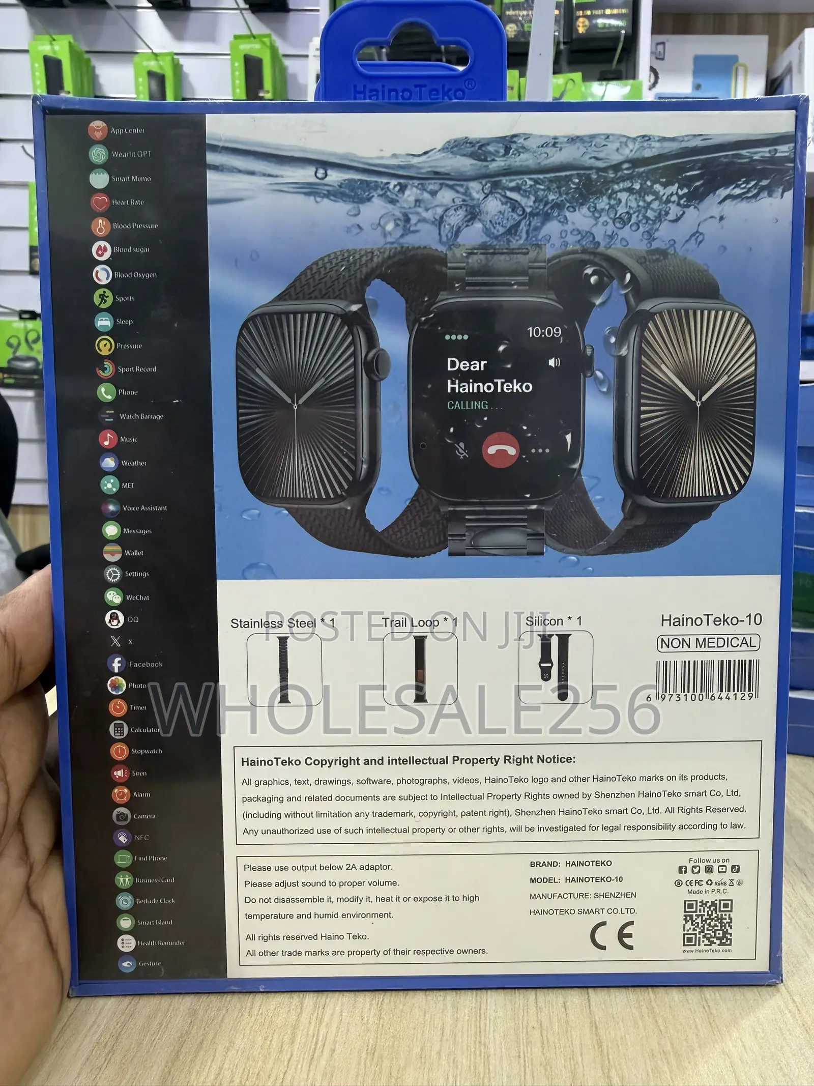 HainoTeko-10 Smartwatch Has Thinstant Classic Design & Amoled Screen