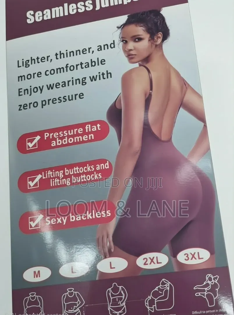 Women's Seamless Full-Body Shapewear Jumpsuit