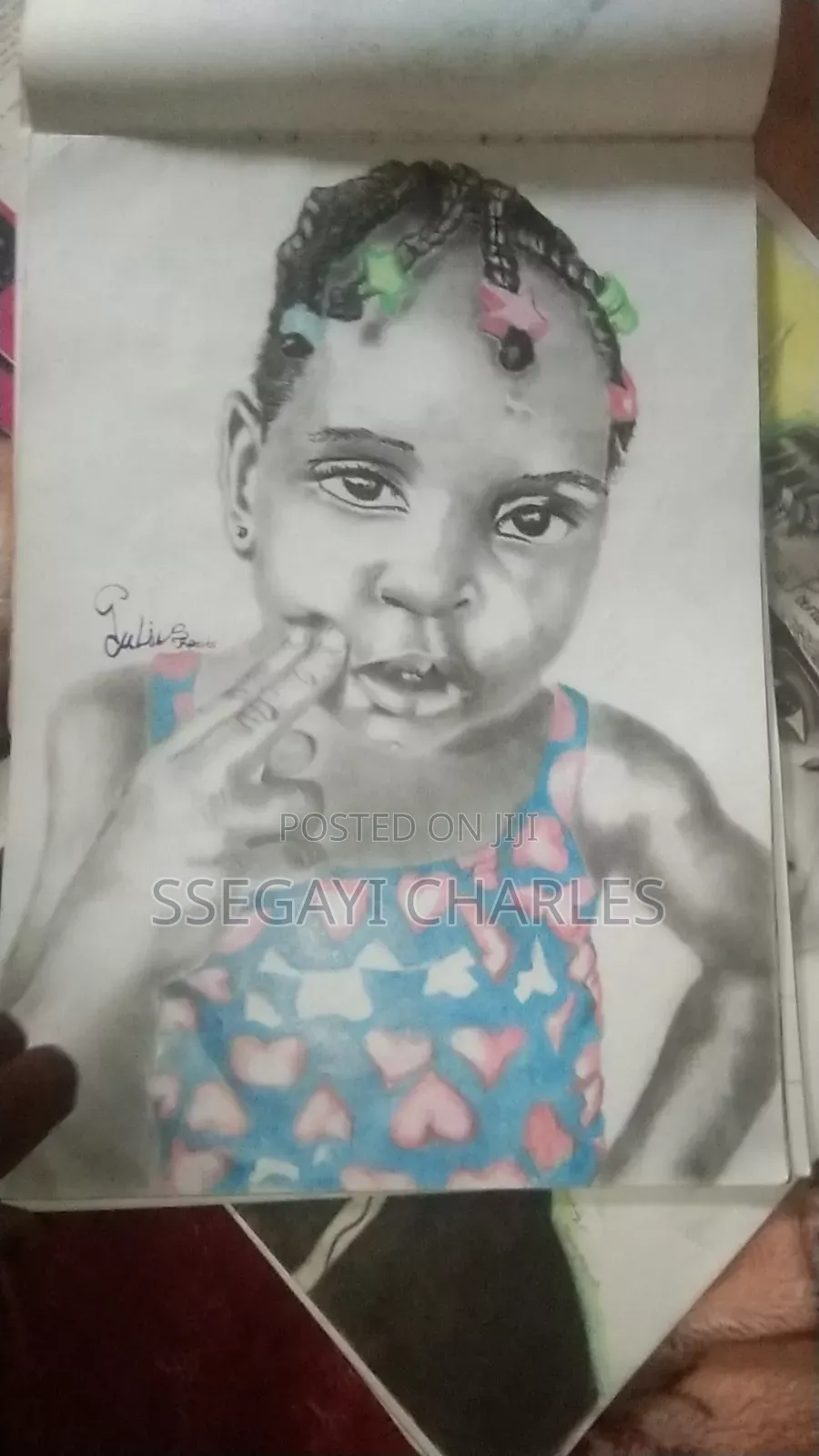 Hand Art Drawn Pictures