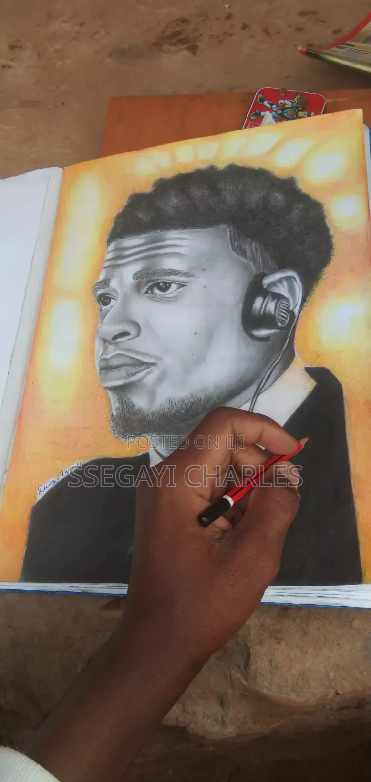 Hand Art Drawn Pictures