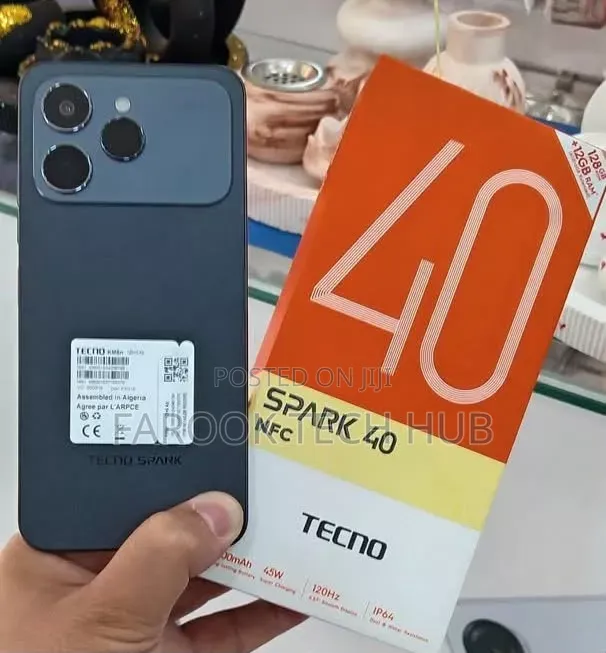 New Tecno Spark 40 256 GB Black