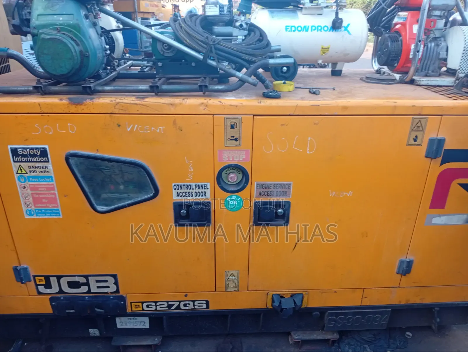 JCB 30kva Generator