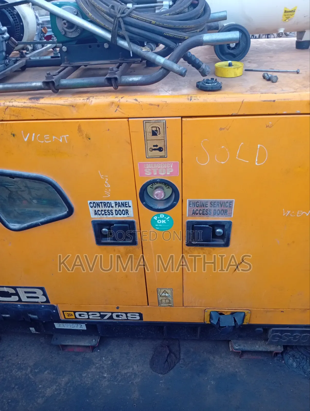 JCB 30kva Generator