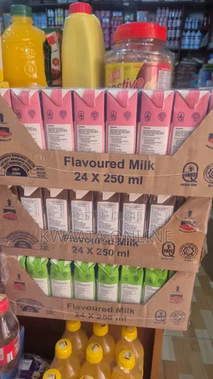 24 Pack Fresh Dairy Flavored Milk 250ml Strawberry,Vanilla & Chocolate