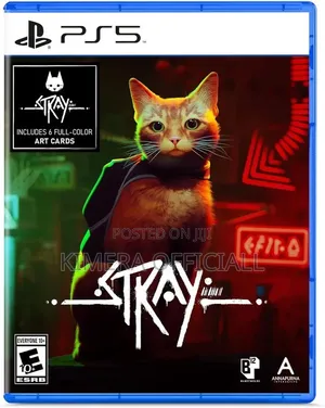 Stray PS5 Game CD: Experience the Award-Winning Cybercity Adventure