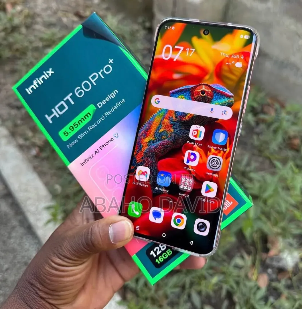 New Infinix Hot 60 Pro+ 256 GB Pink