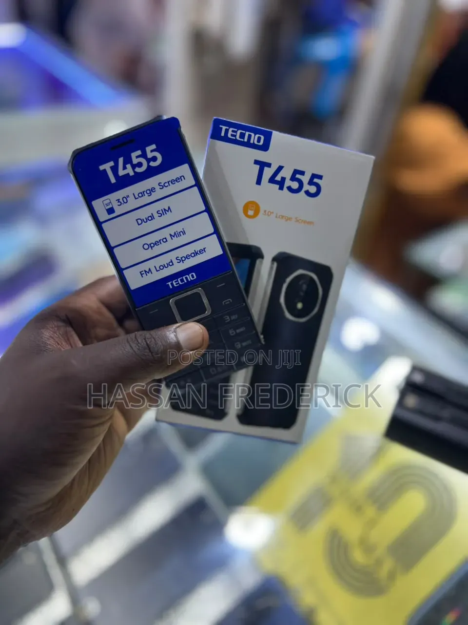 New Tecno T455 Black