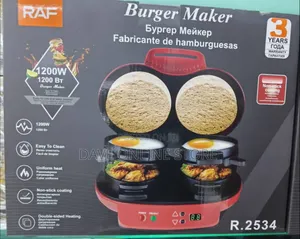 RAF Mini Double Burger Maker (Model R.2534)