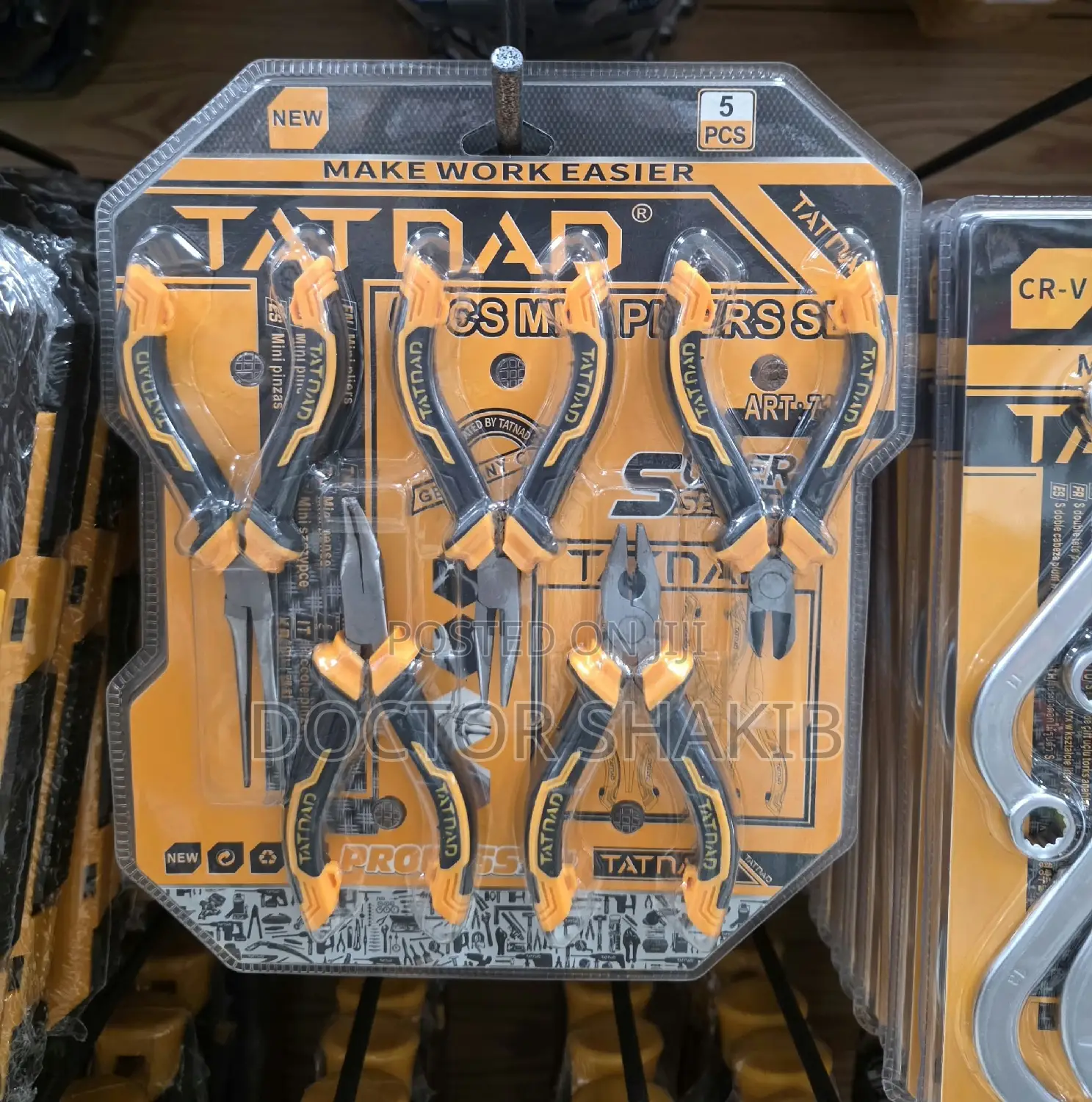 Tatnad 5-Piece Mini Pliers Set