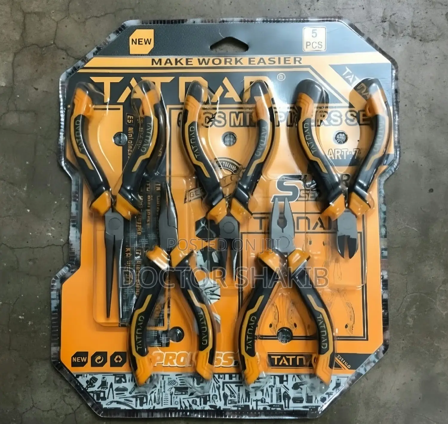 Tatnad 5-Piece Mini Pliers Set