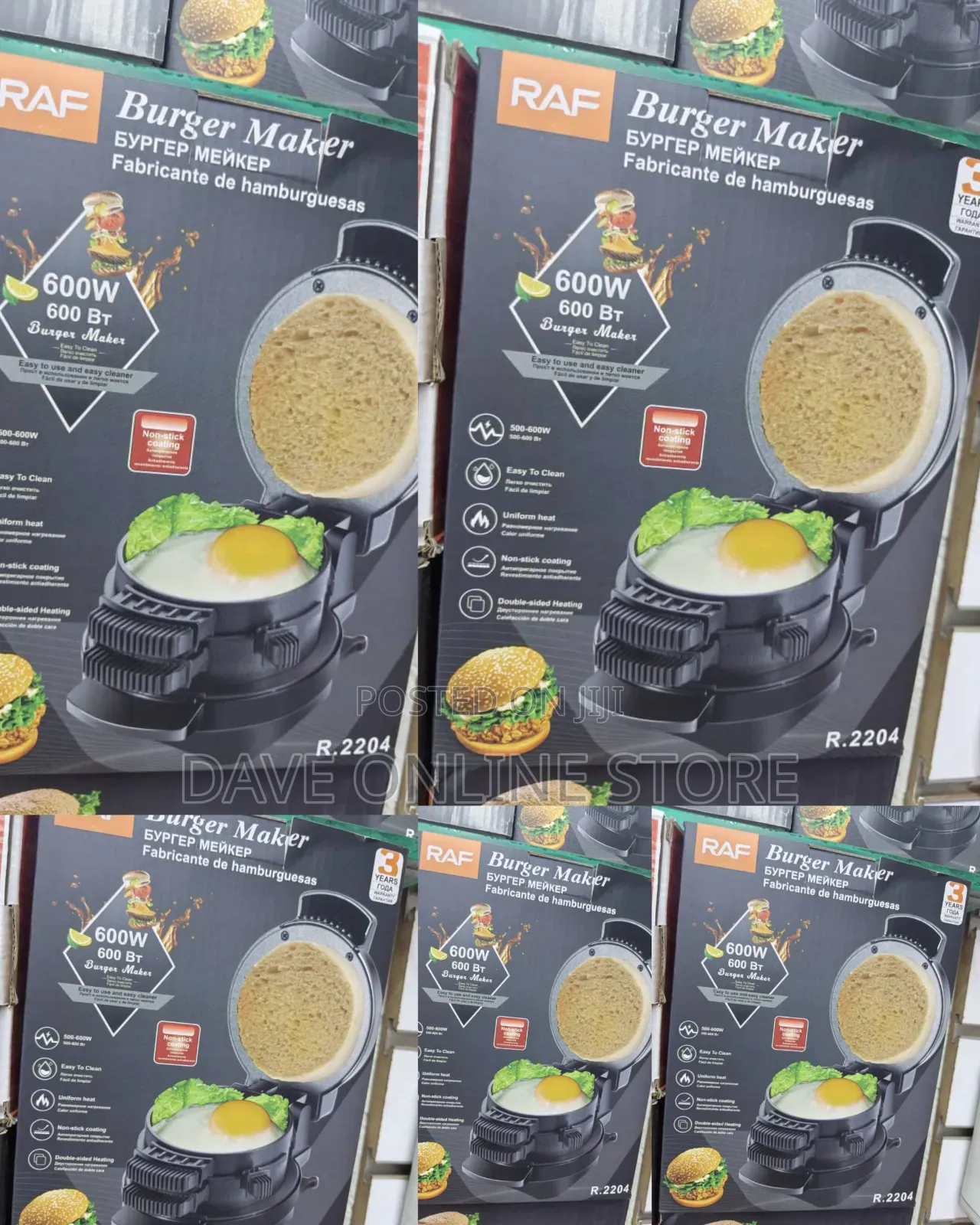 RAF Burger Maker (Model R.2204)