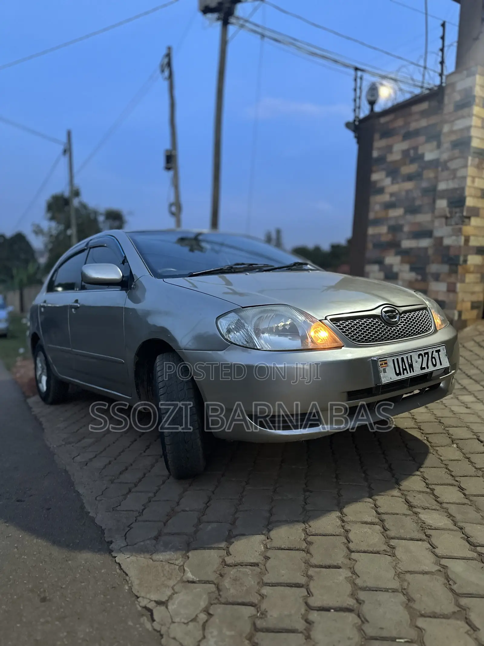 Toyota Corolla 2002 Silver