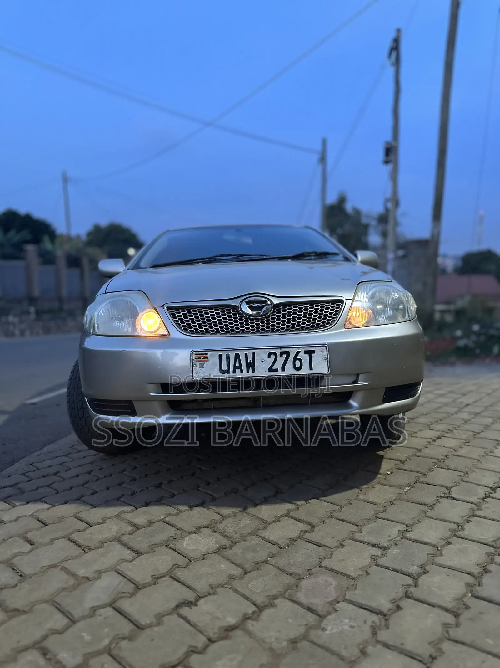 Toyota Corolla 2002 Silver