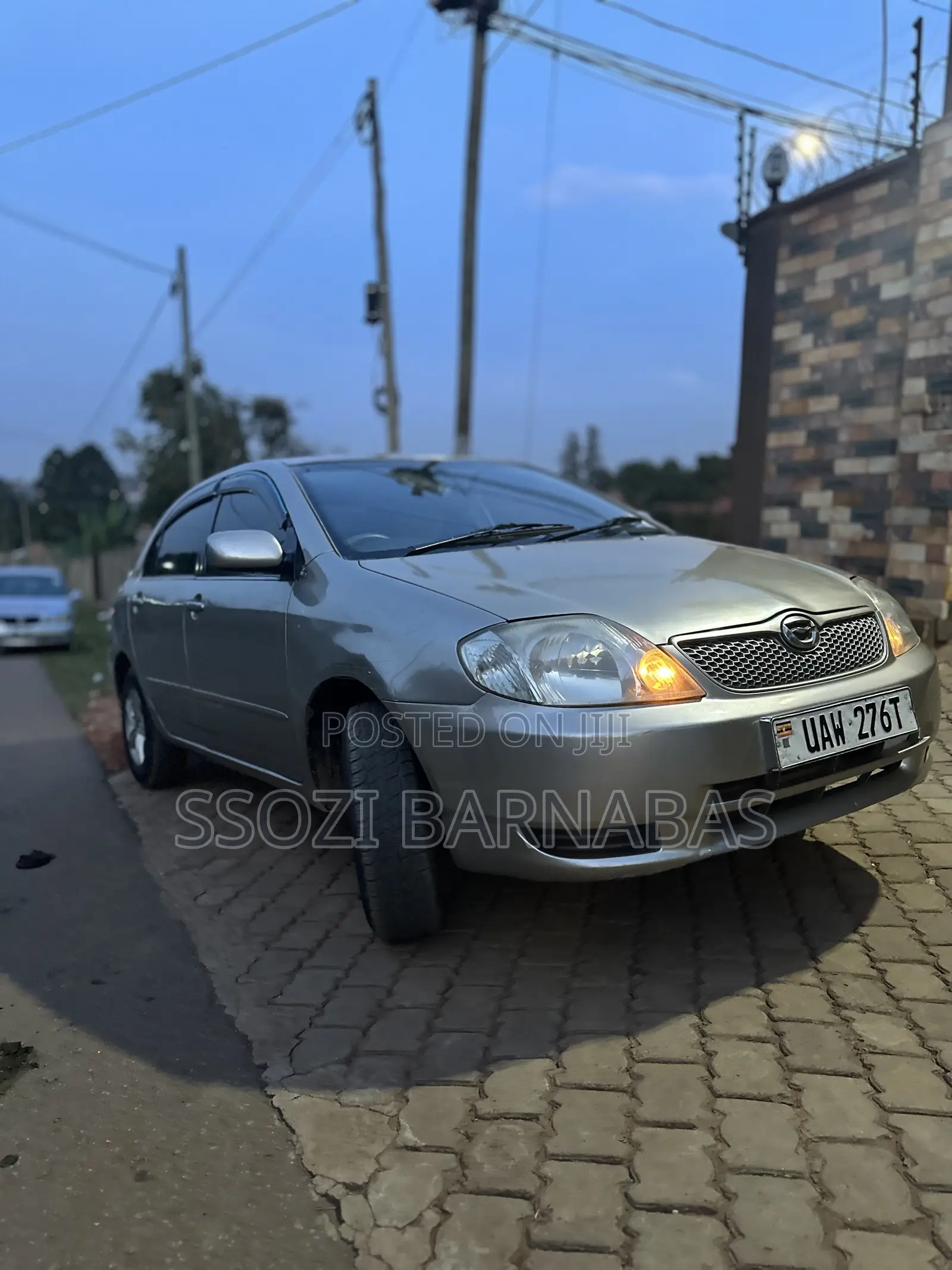 Toyota Corolla 2002 Silver