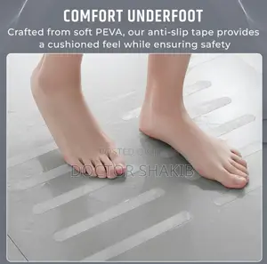 12pcs Robustt Anti-Slip Tape Patches for Bathroomes