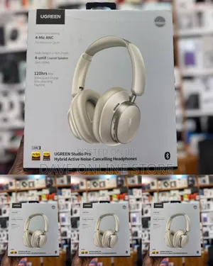 Ugreen Studio Pro Active Noise-Cancelling Wireless Over-Ear Headphones