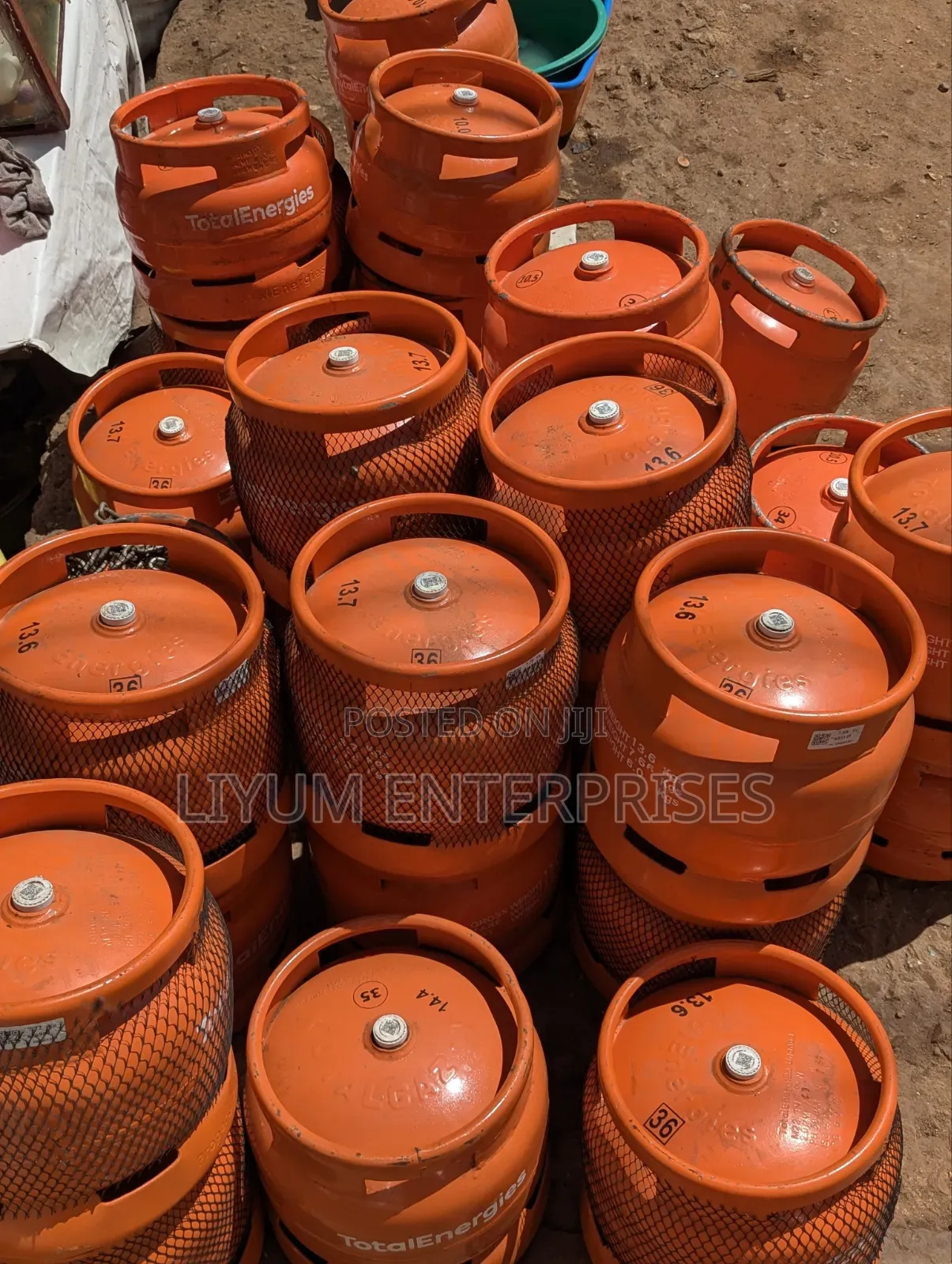 Total Gas Fullset 6kg (2) Genuine, Safe & Long Lasting